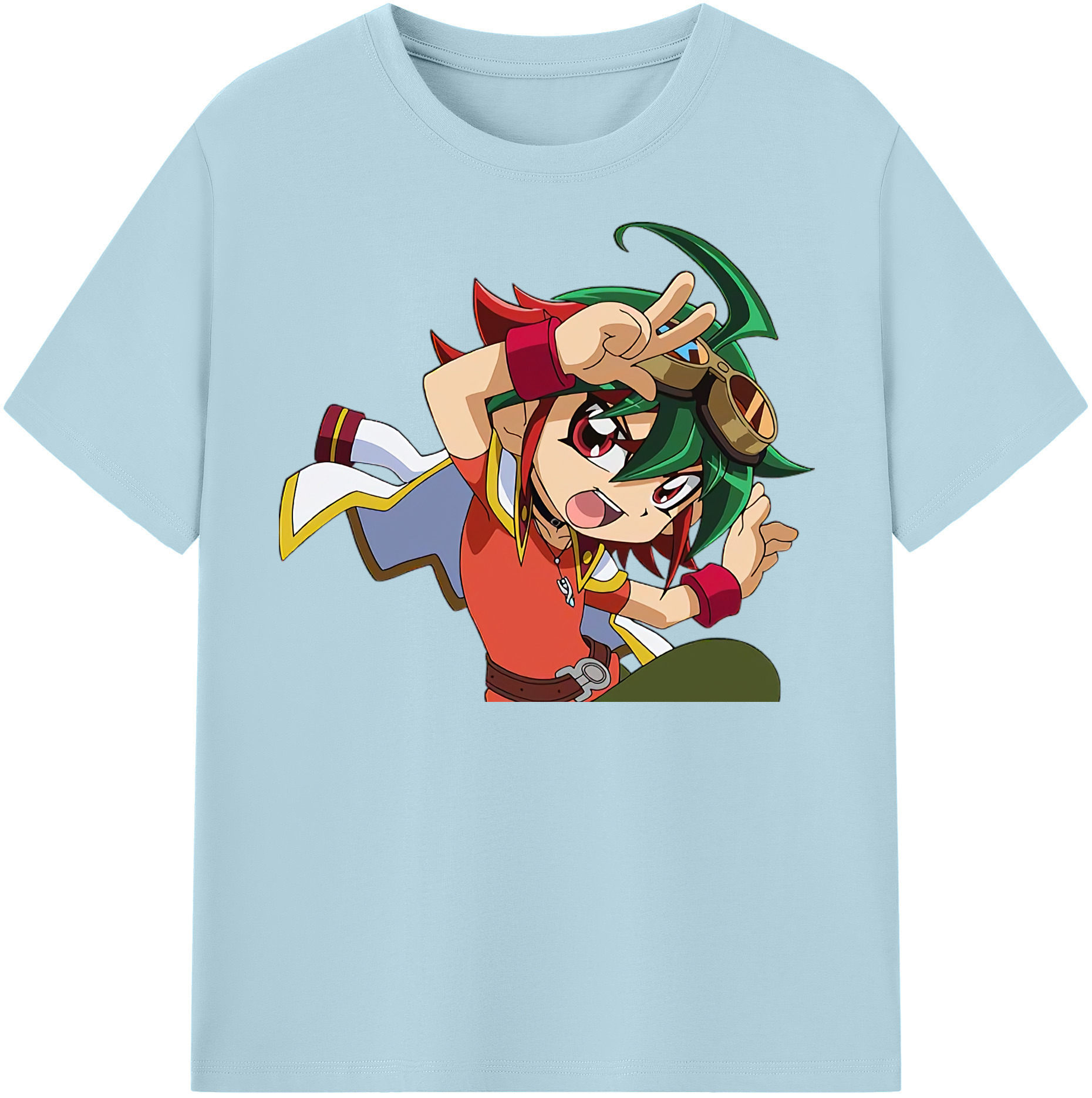 （画像用） 遊☆戯☆王 Yu-Gi-Oh! 綿100％半袖Tシャツ（フロントプリント）